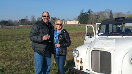 Organic wine and vineyard tour from Bordeaux